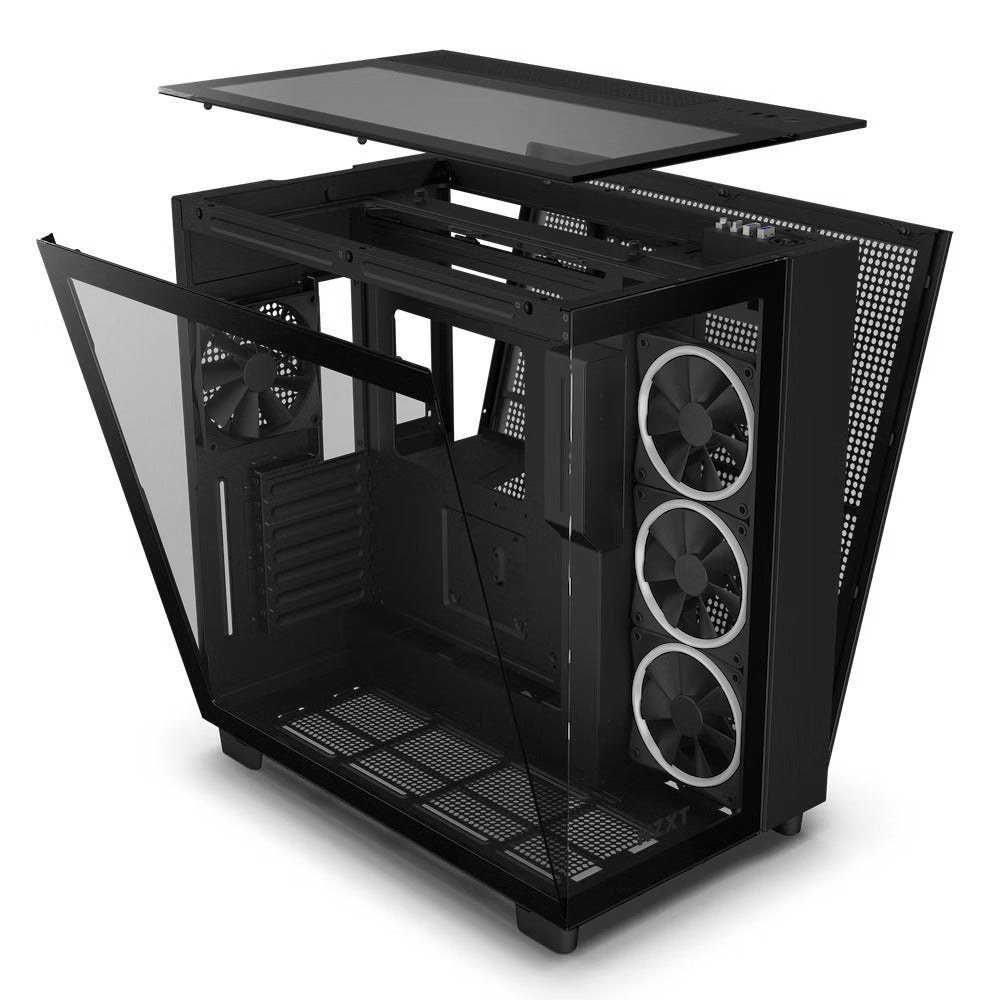 NZXT H9 ELITE WHITE ATX MID TOWER 4 FAN | CM-H91EW-01