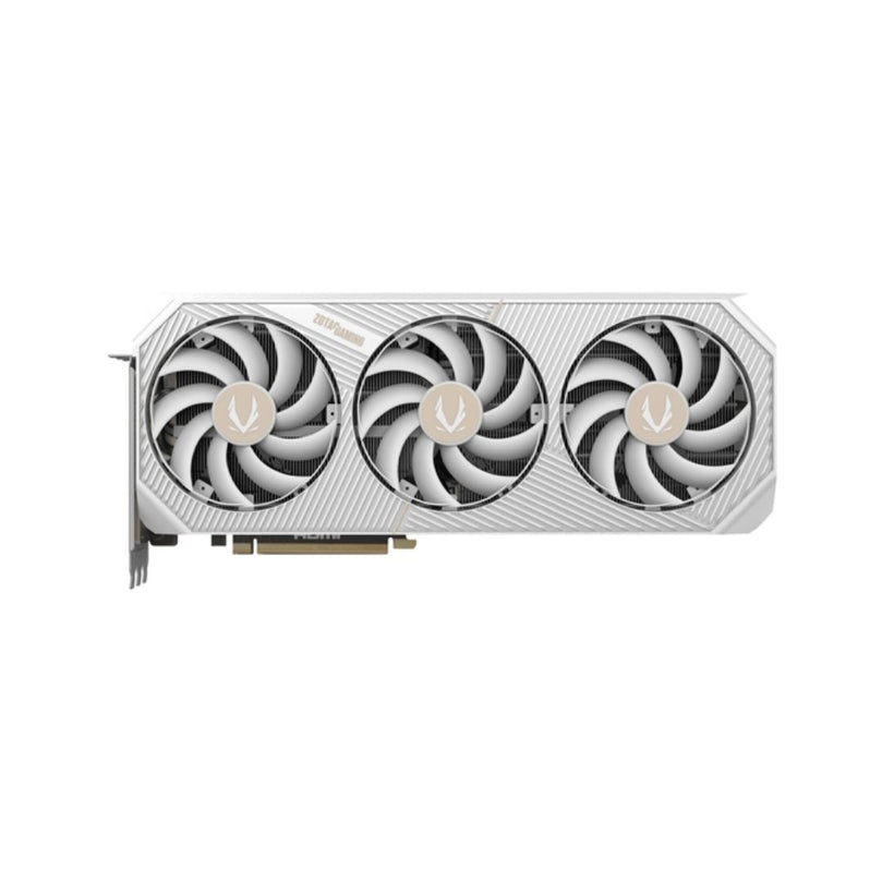 ZOTAC GEFORCE RTX 5080 SOLID OC WHITE EDITION 16GB GDDR7 GRAPHICS CARD | ZT-B50800Q-10P