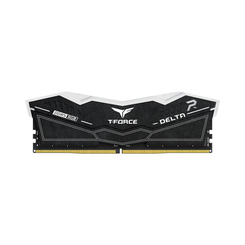 TEAMGROUP T-FORCE DELTA RGB DDR5 32GB (2X16GB) 6000MHZ CL30 BLACK RAM KIT | FF3D532G6000HC30DC01