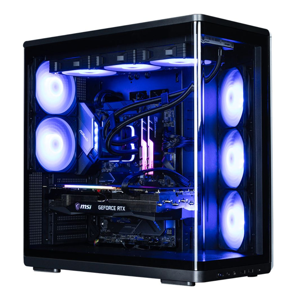 TRIDENT GAMING PC | INTEL 14700KF | RTX5070TI 16GB | 32GB DDR5 RAM | 1 TB NVME | Z790-P WIFI | 750W | 360MM AIO - BLACK