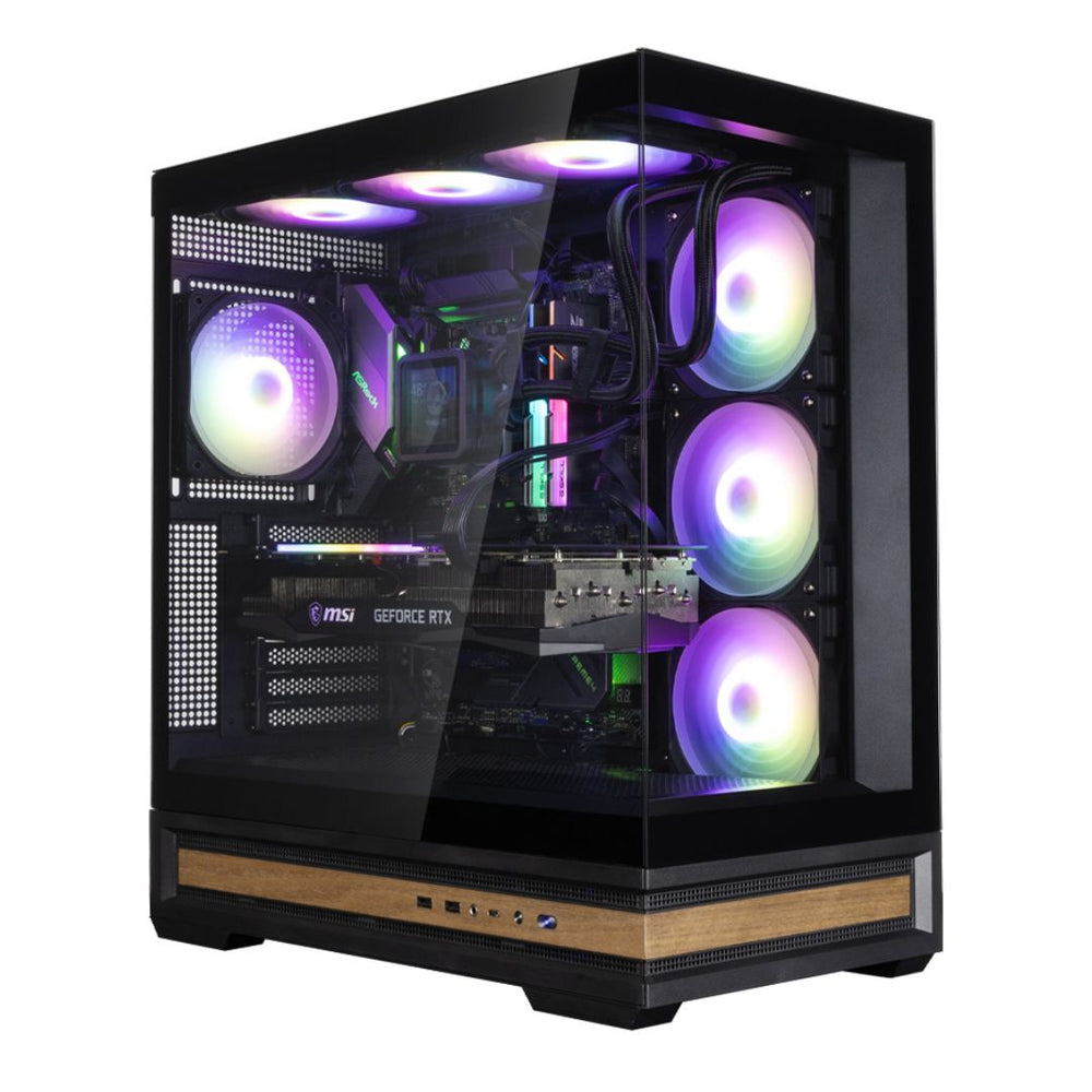 RYZEN 7 GAMING PC | AMD 9700X | RTX 5080 16GB | 1TB NVME | 32GB DDR5 | B650 WIFI | LE360 AIO | 750W PSU - BLACK