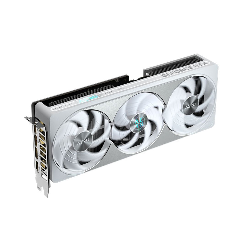 GIGABYTE RTX 5080 AERO OC SFF 16GB GDDR7 WHITE EDITION GRAPHIC CARD | GV-GN5080AEROOC-16GD