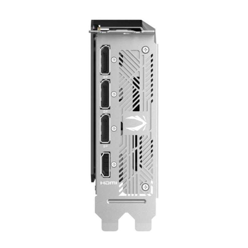 ZOTAC GAMING RTX 5070 SOLID OC front view
RTX 5070 triple-fan cooling system
ZOTAC RTX 5070 ports and connectivity
Backplate and design of RTX 5070 SOLID OC
SPECTRA RGB lighting RTX 5070