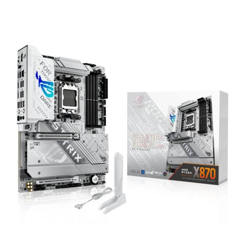 ASUS ROG STRIX X870-A GAMING WIFI DDR5 ATX MOTHERBOARD | AMD AM5 SOCKET | PCIE 5.0 | USB4 | 90MB1IC0-M0EAY0