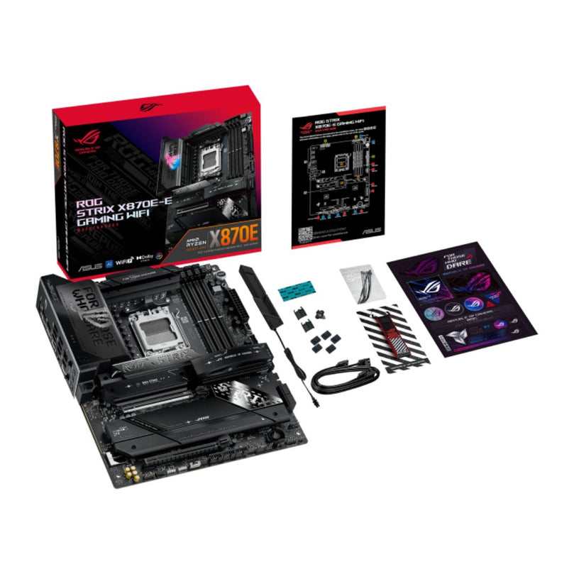 ASUS ROG STRIX X870-E GAMING WIFI AM5 MOTHERBOARD | 90MB1IB0-M0EAY0