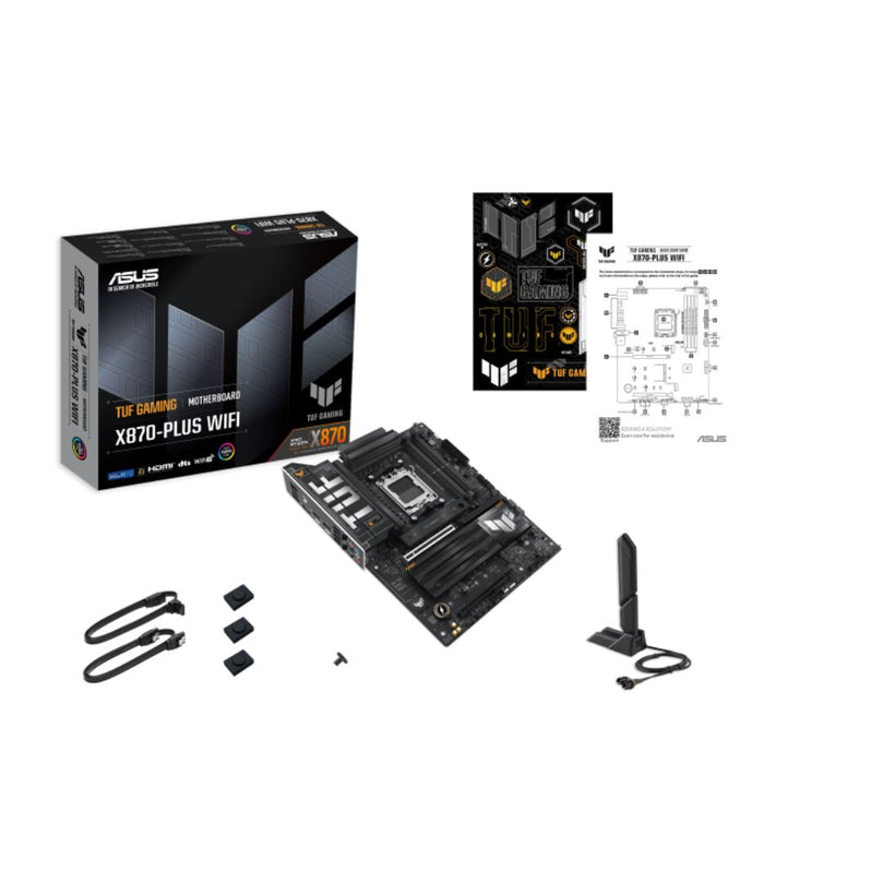 ASUS TUF X870-PLUS WIFI DDR5 AMD AM5 MOTHERBOARD | 90MB1IU0-M0EAY0