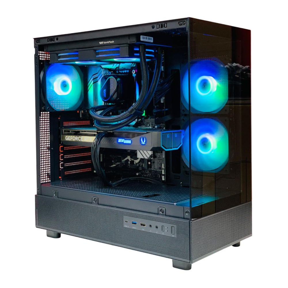 DPX90 GAMING PC | INTEL 14900K | RTX 5070 | 64GB 6400Mhz | 1TB NVMe | Z790-WIFI | 850W | BLACK