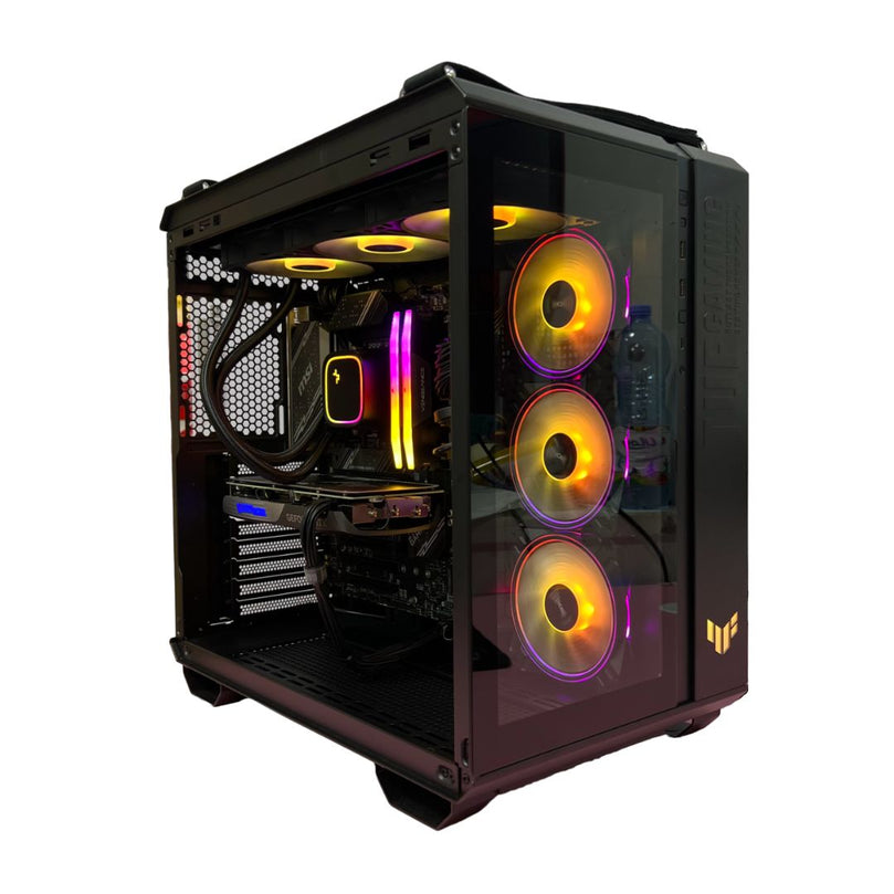 TUF GAMING PC - RTX 4070 SUPER, INTEL I5-14400F, 32GB RAM, 1TB NVM'e, LE720 LIQUID COOLER, TUF GT502 CASE