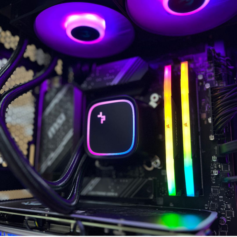 TUF GAMING PC - RTX 4070 SUPER, INTEL I5-14400F, 32GB RAM, 1TB NVM'e, LE720 LIQUID COOLER, TUF GT502 CASE