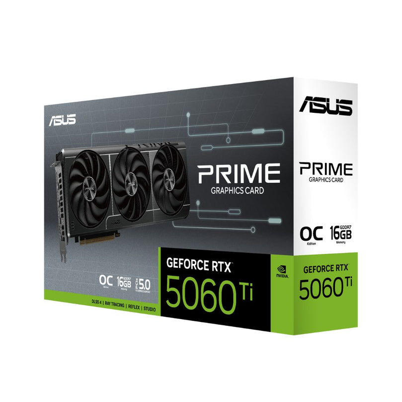 ASUS RTX 5060 Ti OC 16GB GDDR7 Graphics Card | DLSS 4 | 90YV0MH2-M0NA00