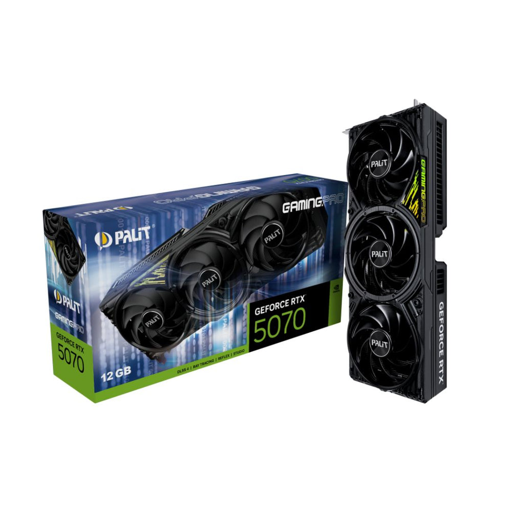 PALIT GEFORCE RTX 5070 GAMING PRO 12GB GDDR7 GRAPHICS CARD