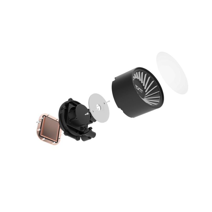 DarkFlash Radiant DCS360 ARGB 360mm Liquid CPU Cooler – Black