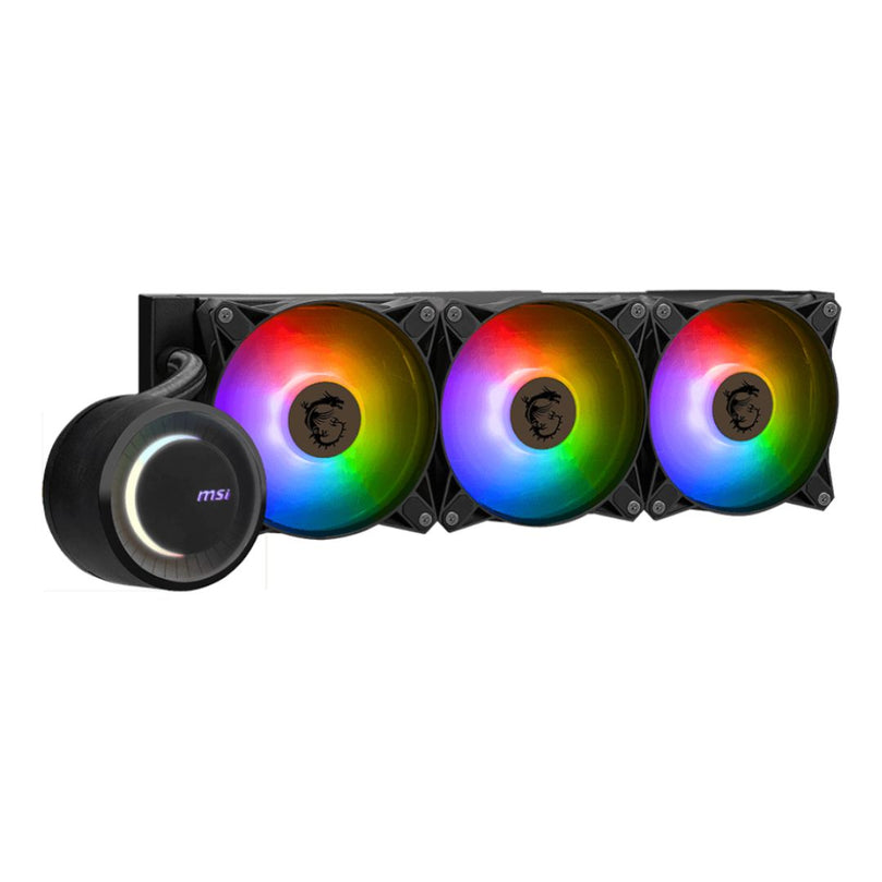 MSI MAG CORELIQUID E360 AIO CPU LIQUID COOLER – 3069-7ZW6E17-C24