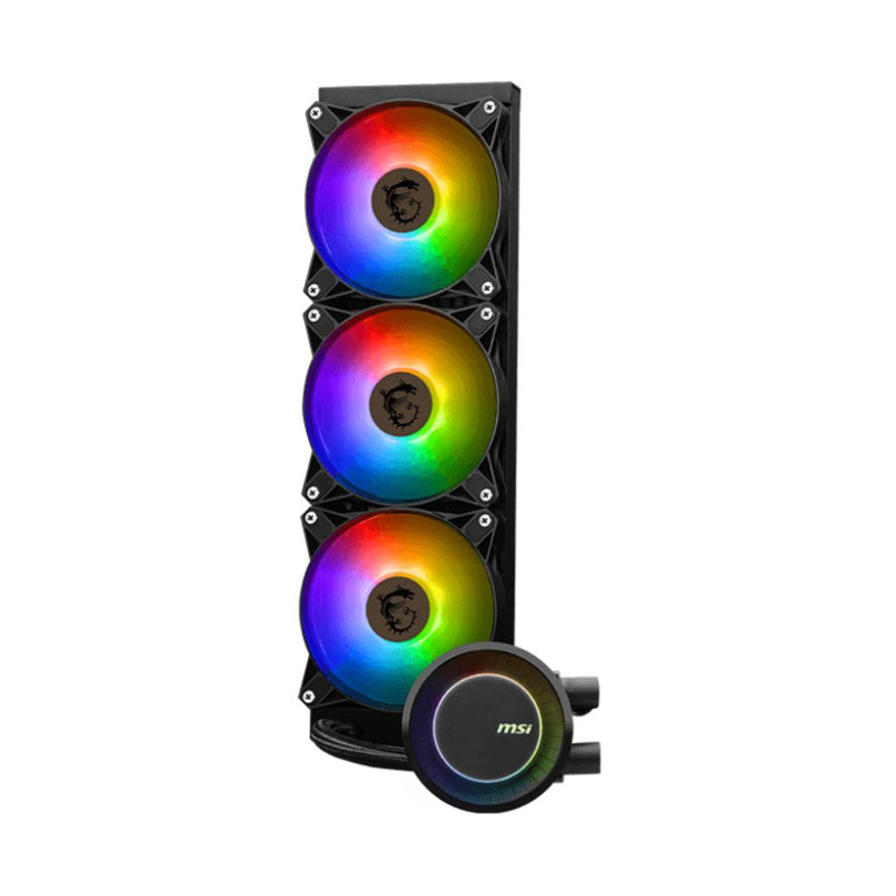 MSI MAG CORELIQUID E360 AIO CPU LIQUID COOLER – 3069-7ZW6E17-C24