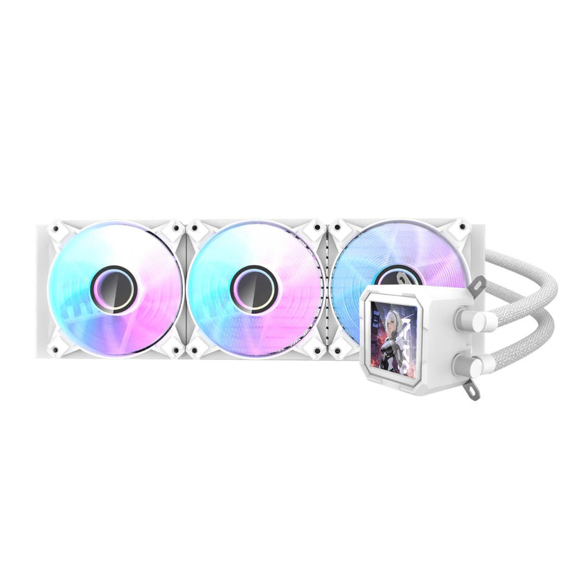 DARKFLASH DV360S CPU LIQUID COOLER – WHITE