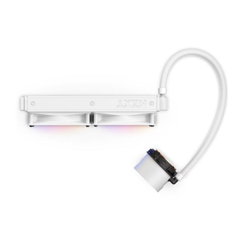 NZXT KRAKEN 240 RGB WHITE 240MM AIO CPU LIQUID COOLER - RL-KR240-W1
