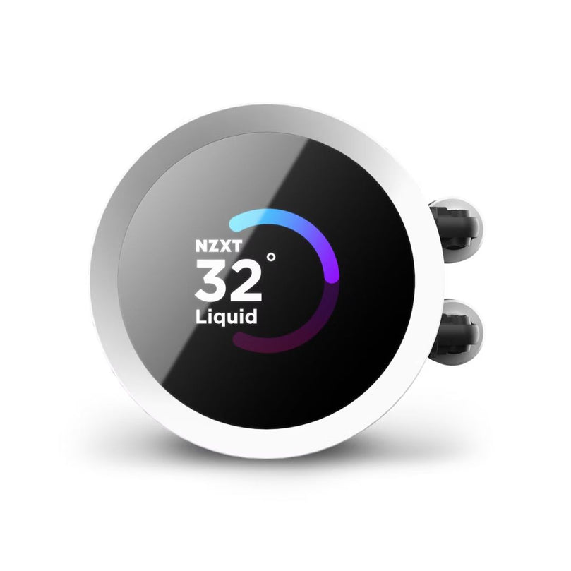 NZXT KRAKEN 240 RGB WHITE 240MM AIO CPU LIQUID COOLER - RL-KR240-W1