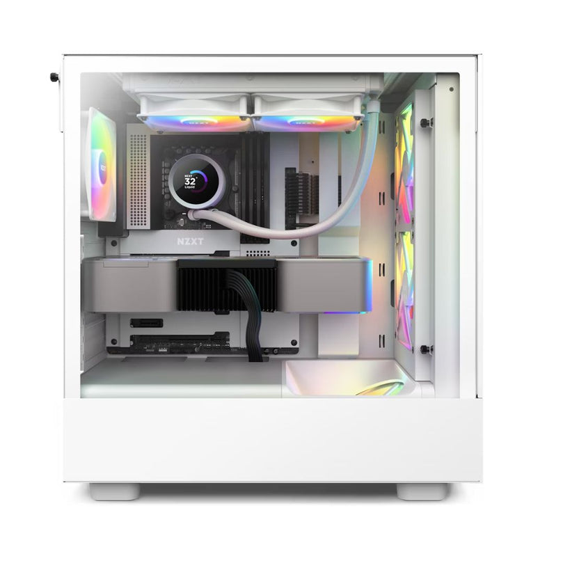 NZXT KRAKEN 240 RGB WHITE 240MM AIO CPU LIQUID COOLER - RL-KR240-W1