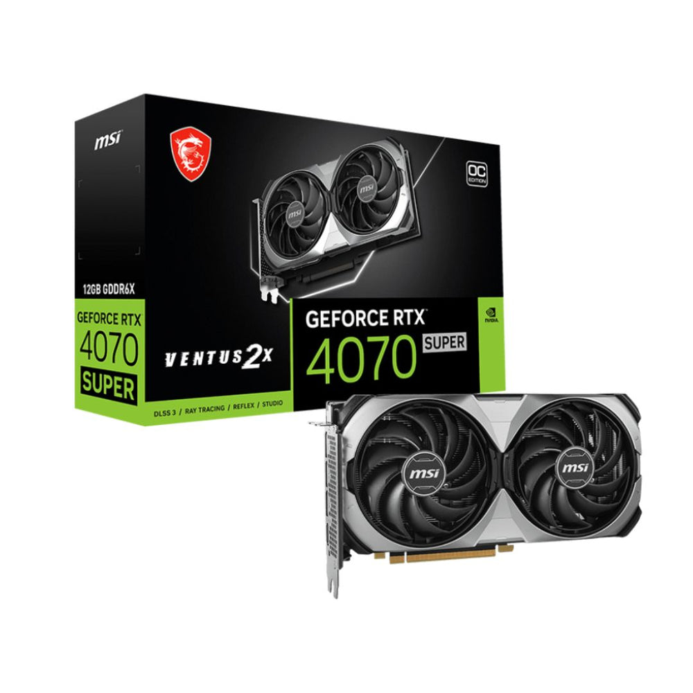 MSI VGA GeForce RTX 4070 SUPER 12GB VENTUS 2X OC | 912-V513-641