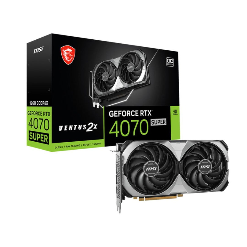 MSI VGA GeForce RTX 4070 SUPER 12GB VENTUS 2X OC | 912-V513-641
