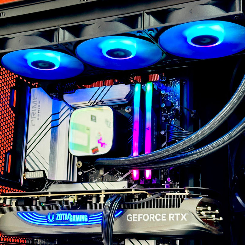 H6 Flow Gaming pc | I5-12400F, 4060 8GB GPU, 16GB RAM, 1TB NVME, BLACK  | OFFER PRICE