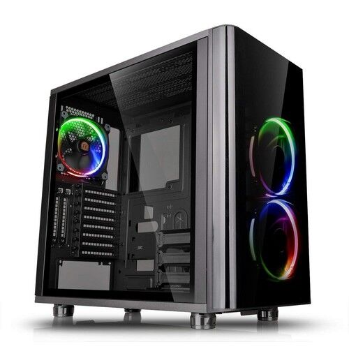 THERMALTAKE VIEW 31 TG RGB BLACK MID TOWER CASE | CA-1H8-00M1WN-01