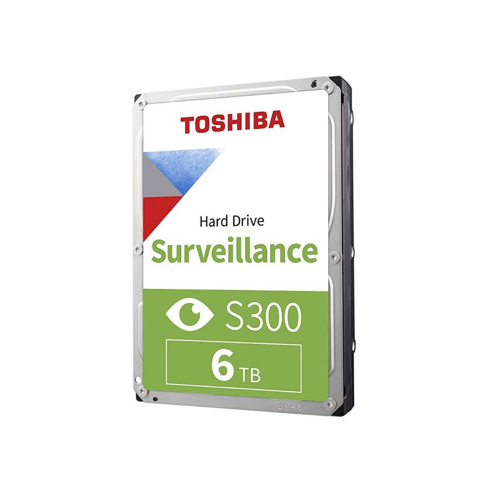TOSHIBA 6TB S300 SURVELLIANCE 3.5" HARD DISK | HDWT360UZSVA