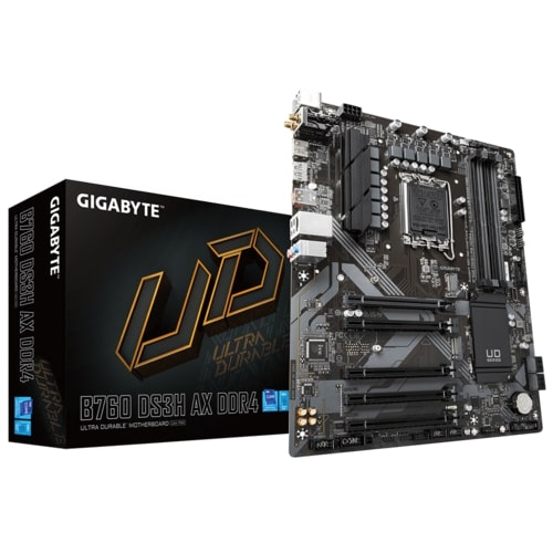 GIGABYTE B760 DS3H AX DDR4 LGA 1700 INTEL ATX Motherboard | B760-DS3H-AX-DDR4