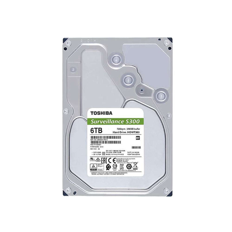 TOSHIBA 6TB S300 SURVELLIANCE 3.5" HARD DISK | HDWT360UZSVA
