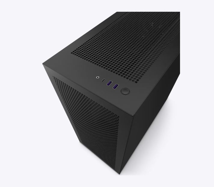 NZXT H7 Flow ATX Mid-Tower Airflow Gaming Case - Black | CM-H71FB-01