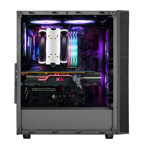 Silverstone FARA R1 ATX Case | 322mm With Front Fan | Mid Tower Case | SST-FAR1W-G