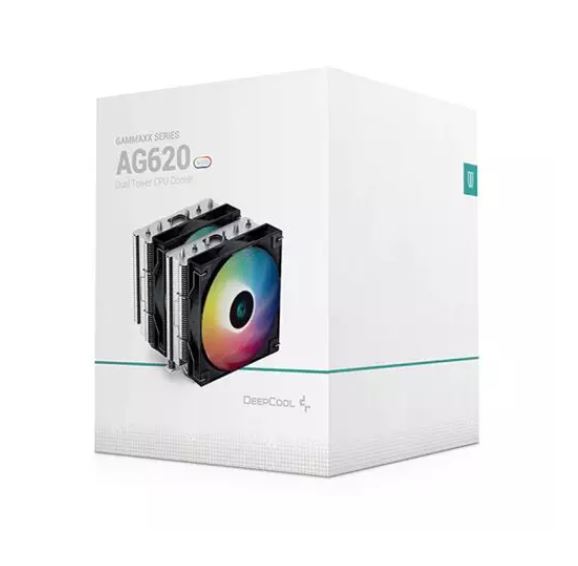 DeepCool AG620 ARGB Dual-Tower 120mm CPU Cooler | R-AG620-BKANMN-G-1