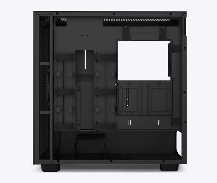 NZXT H7 Flow ATX Mid-Tower Airflow Gaming Case - Black | CM-H71FB-01