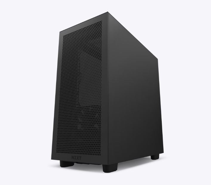 NZXT H7 Flow ATX Mid-Tower Airflow Gaming Case - Black | CM-H71FB-01