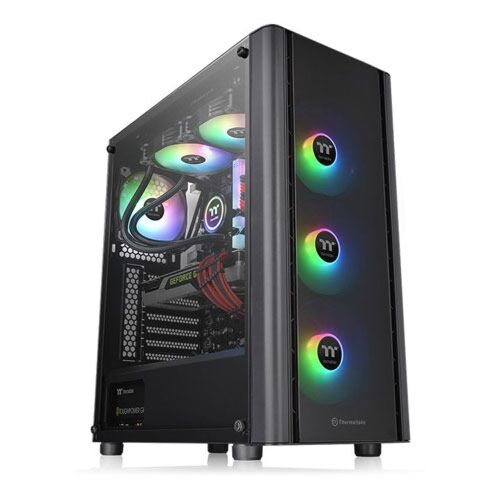 THERMALTAKE V250 TG RGB BLACK CASE |CA-1Q5-00M1WN-00