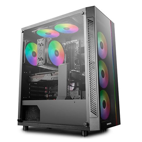 DEEPCOOL MATREXX 55 V3 ATX-4F RGB MID TOWER CASE | DP-ATX-MTREXX55V3-AR-4F