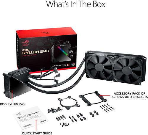 ASUS ROG Ryujin 240 RGB AIO Liquid CPU Cooler 240mm | 90RC0030-M0UAY0