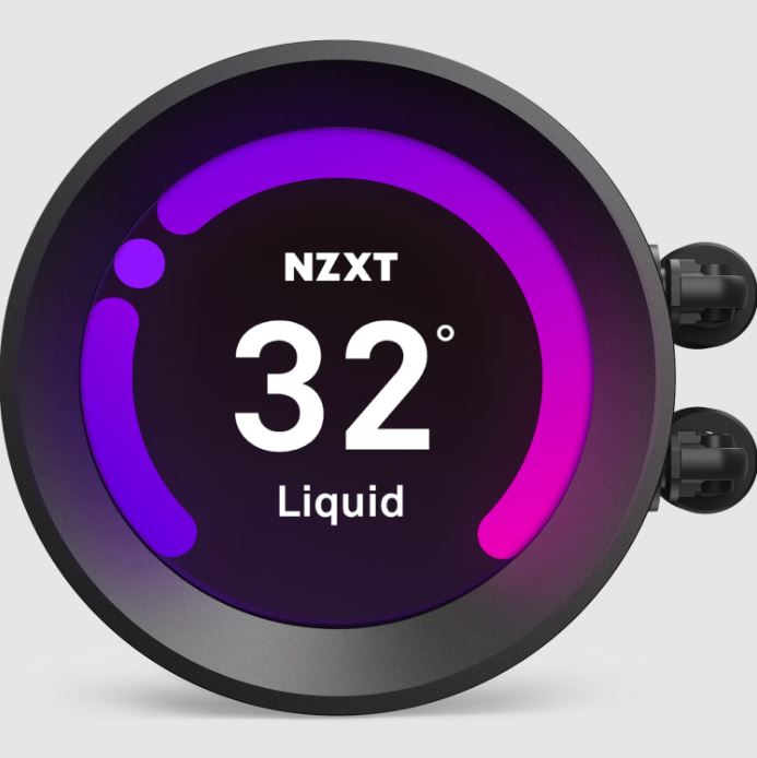 NZXT Kraken Z73 360mm RGB AIO CPU Liquid Cooler With LCD Display | RL-KRZ73-R1