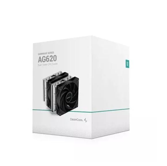 DeepCool AG620 Dual-Tower 120mm CPU Air Cooler | R-AG620-BKNNMN-G-1