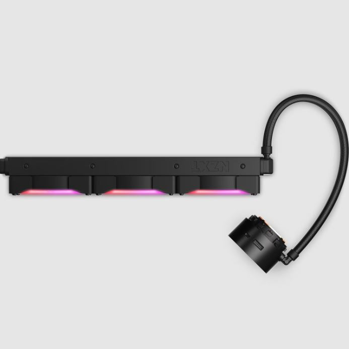 NZXT Kraken Z73 360mm RGB AIO CPU Liquid Cooler With LCD Display | RL-KRZ73-R1