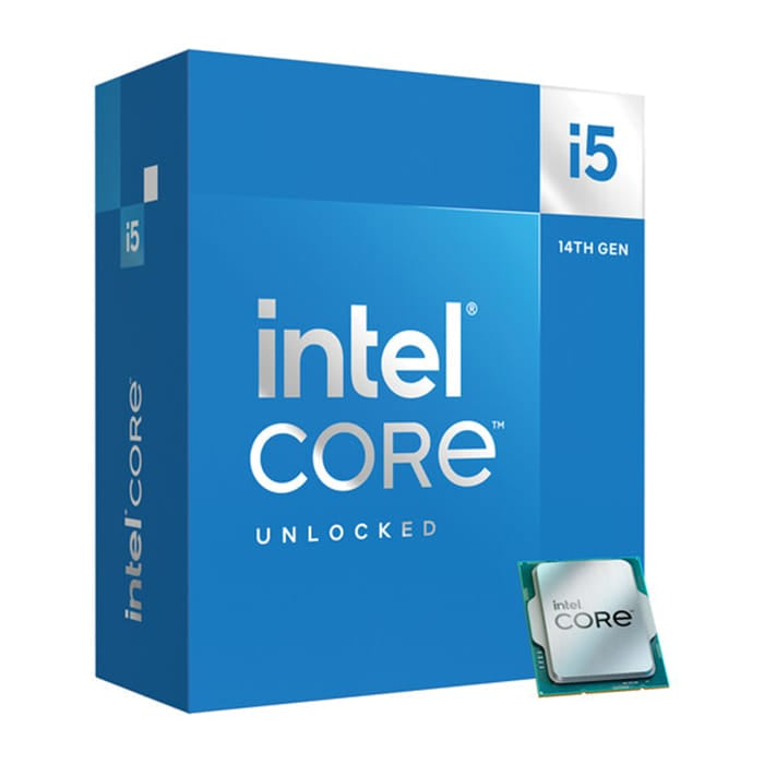 Intel Core I5 14600K, 14 Core, 20 threads, 5.30GHz, LGA 1700, 14th Gen Processor | BX8071514600KSRN43