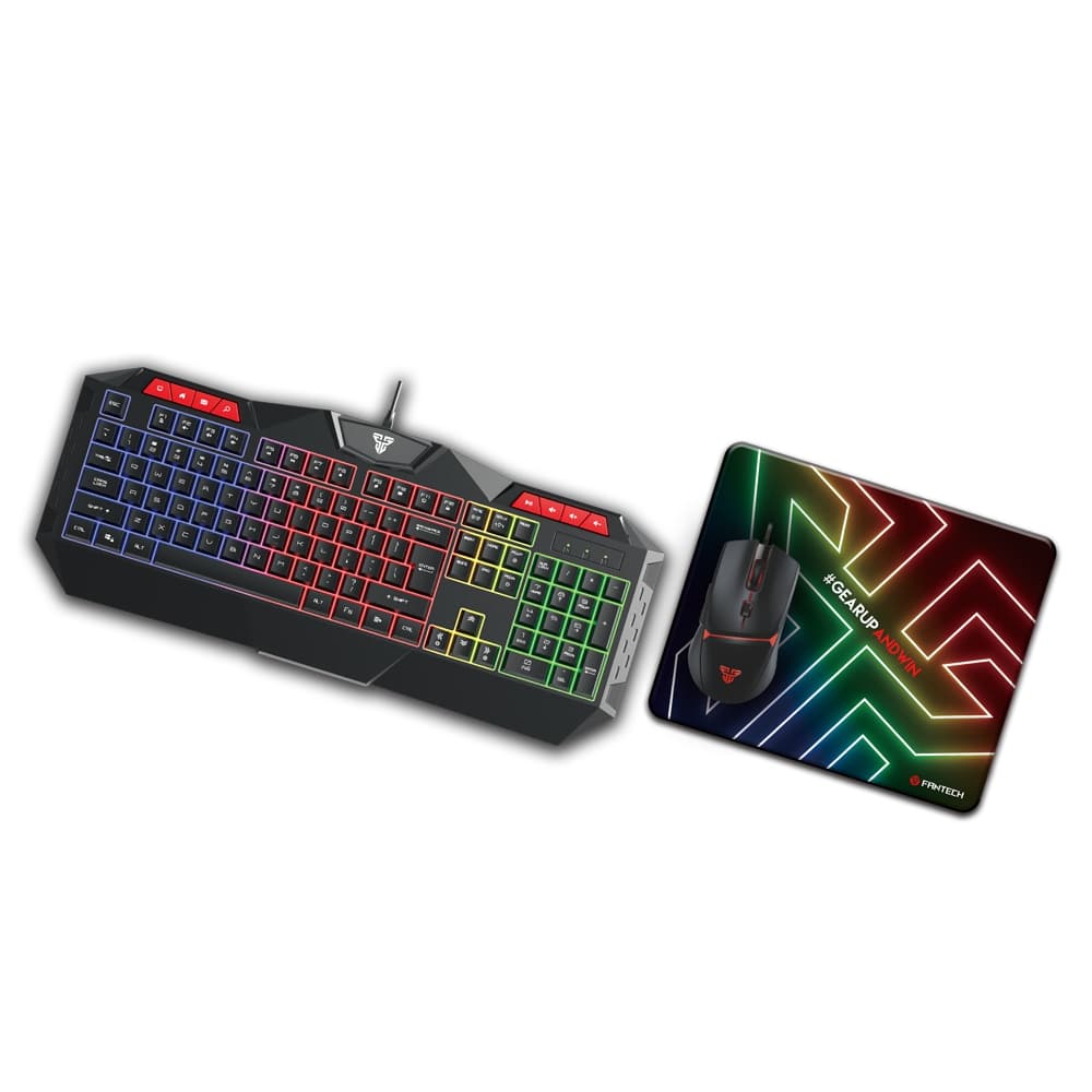 FANTECH 3IN1 Combo Set P31 Gaming Keyboard, Mouse and Mousepad