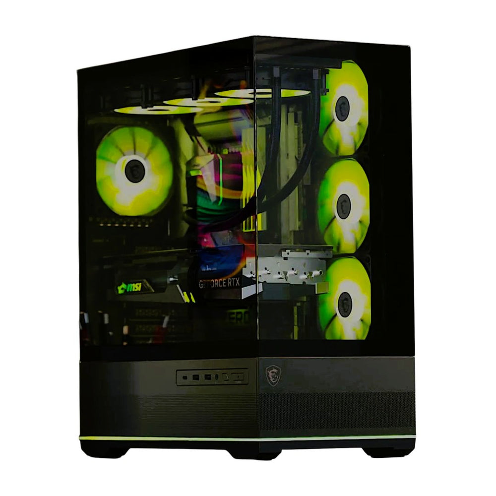 MSI PANO GAMING PC | INTEL 14900K | RTX 5090 | 64GB RAM | 1TB NVME | Z790-WIFI | 1200W | BLACK