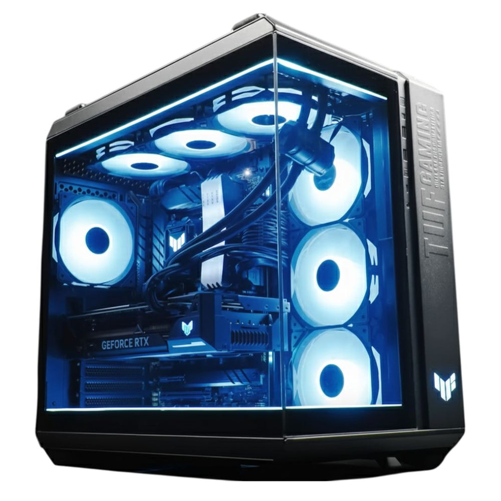 GT502 GAMINNG PC | AMD 9950X3D |  RTX 5090 | 64GB RAM | 1TB NVME | GT502 CASE | 1200W PSU | 360 COOLER - BLACK