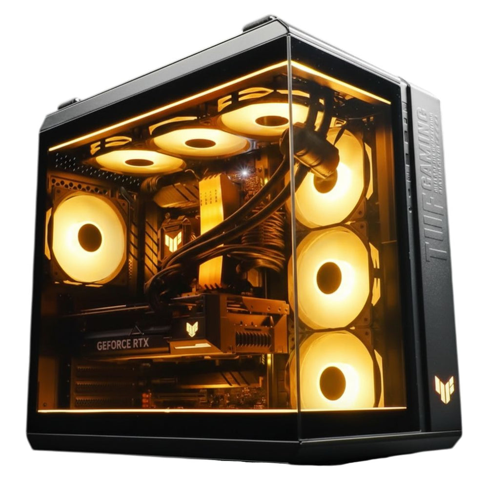 GT502 GAMINNG PC | AMD 9950X3D |  RTX 5090 | 64GB RAM | 1TB NVME | GT502 CASE | 1200W PSU | 360 COOLER - BLACK
