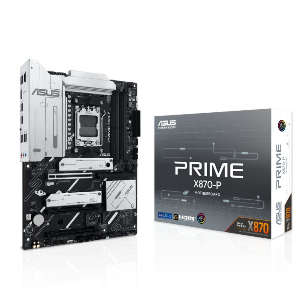 ASUS PRIME X870-P DDR5 ATX MOTHERBOARD | AMD AM5 SOCKET | PCIE 5.0 | USB4 | 90MB1IT0-M0EAY0