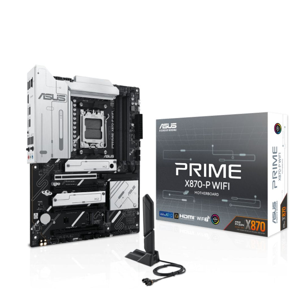 ASUS PRIME X870-P WIFI DDR5 ATX MOTHERBOARD | AMD AM5 SOCKET | PCIE 5.0 | USB4 | 90MB1IS0-M0EAY0