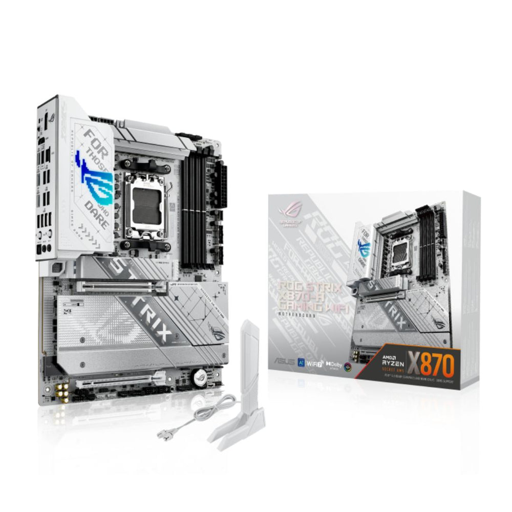 ASUS ROG STRIX X870-A GAMING WIFI DDR5 ATX MOTHERBOARD | AMD AM5 SOCKET | PCIE 5.0 | USB4 | 90MB1IC0-M0EAY0