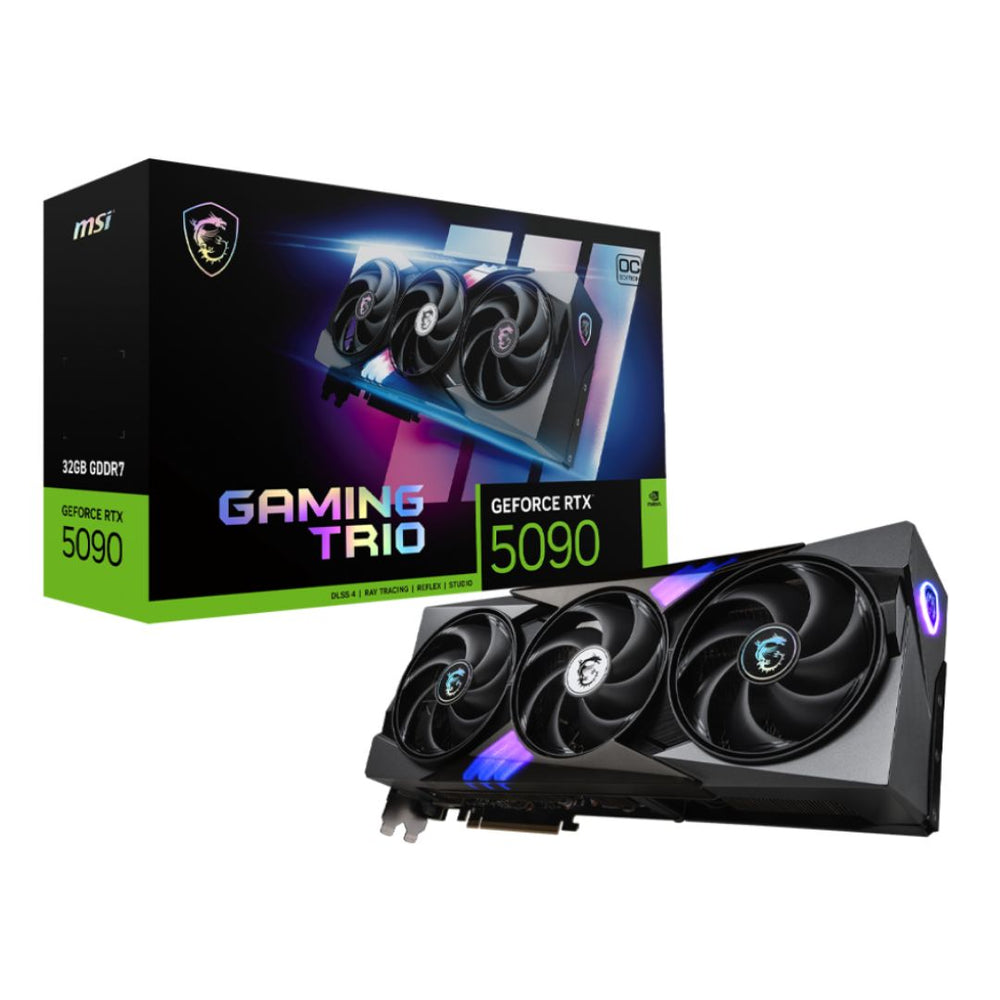 MSI GeForce RTX 5090 GAMING TRIO OC 32GB GDDR7 GRAPHICS CARD