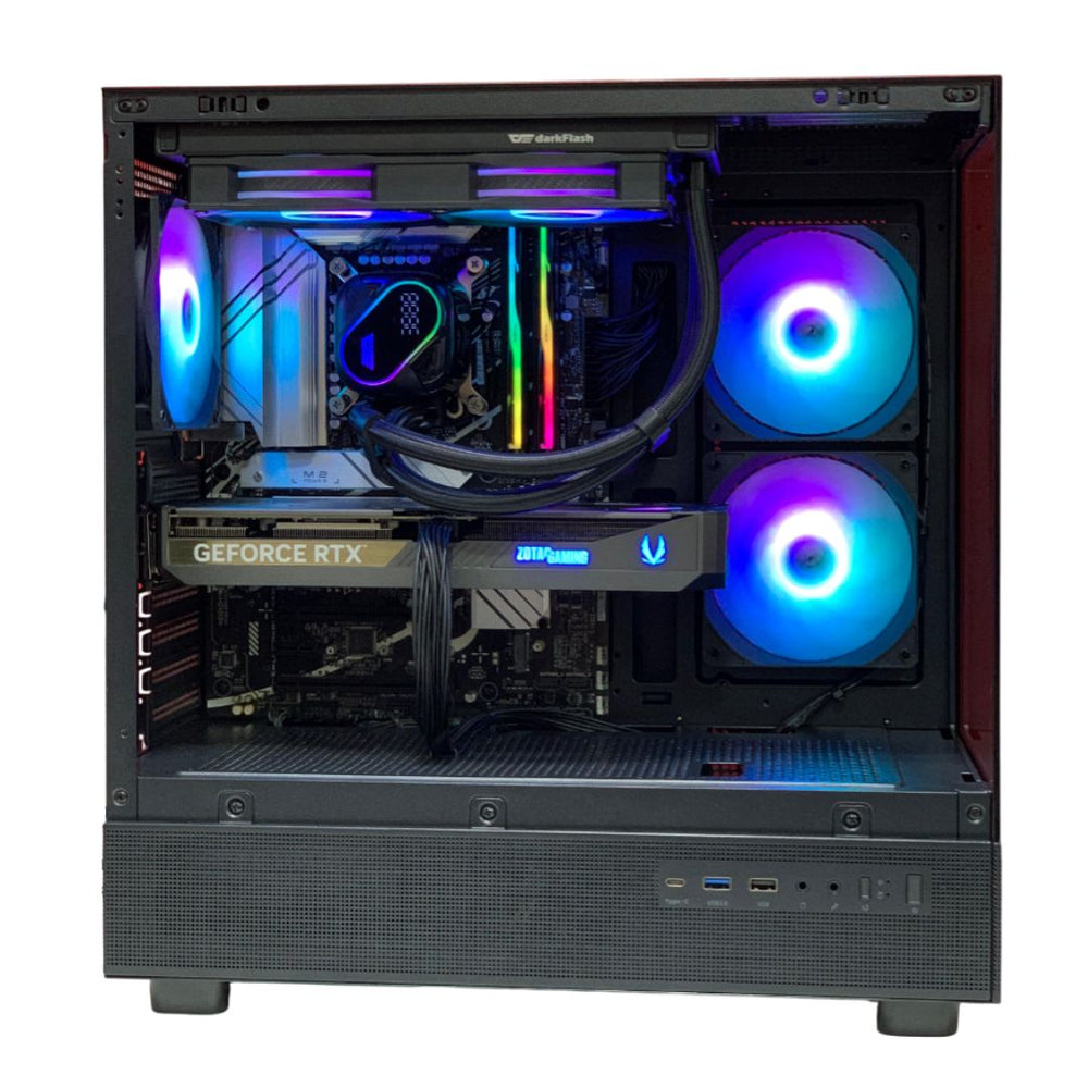 DPX90 GAMING PC | INTEL 14900K | RTX 5070 | 64GB RAM | 1TB NVMe | Z790-WIFI | 850W  | BLACK